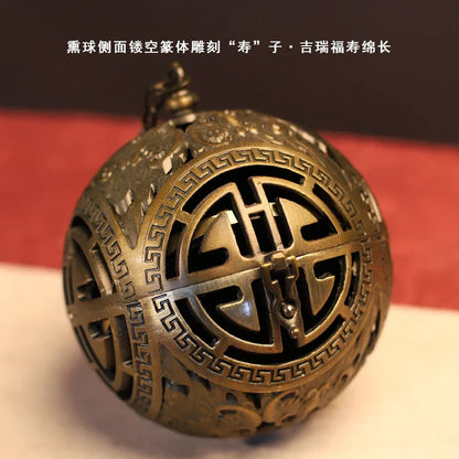 DecorBites™ Dragon Alloy Incense Burner: Zen Home Decor & Christmas Gift