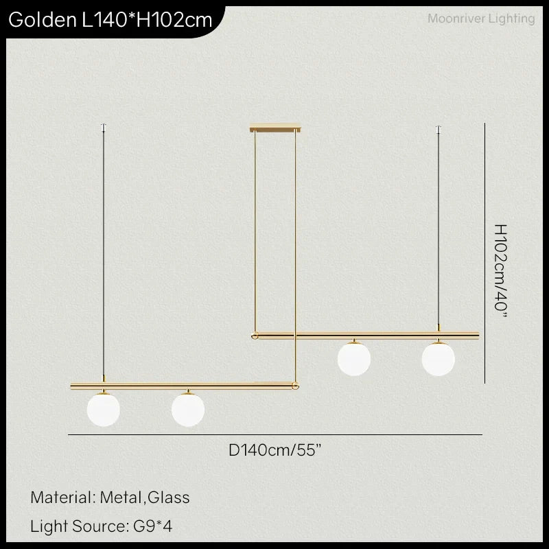 Minimalist Linear Pendant Light