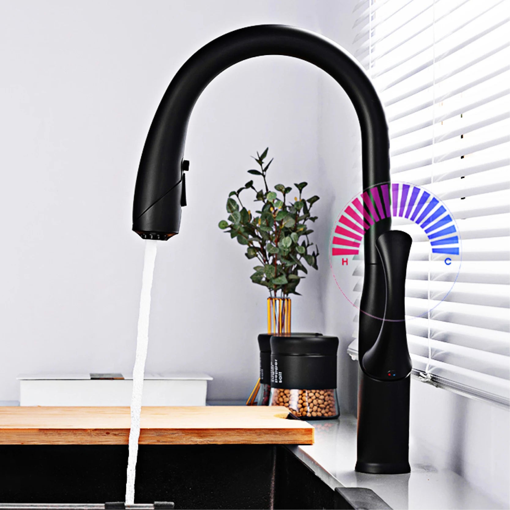 Brass Touch-Control Faucet