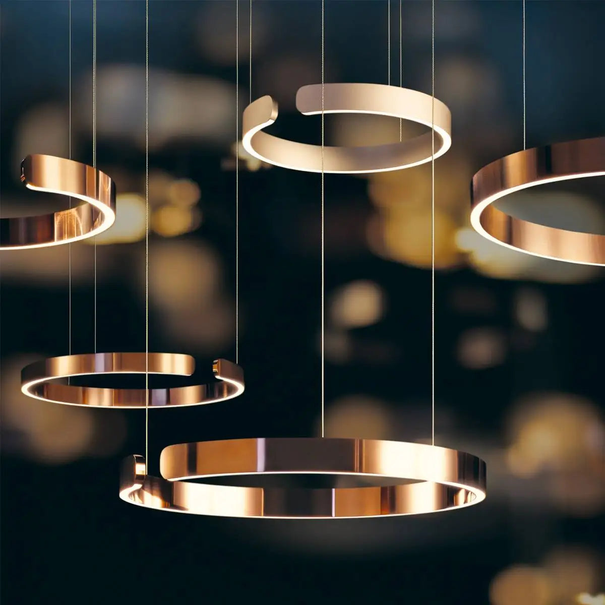 LED Modern Study Chandelier