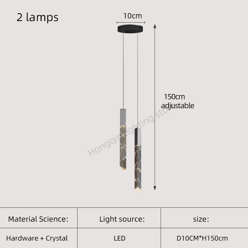 Gold Crystal Stair Chandelier 25-Lamp Design