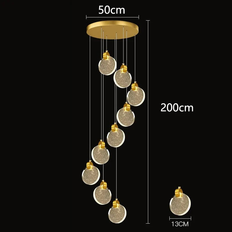 Glass Orb Pendant Light