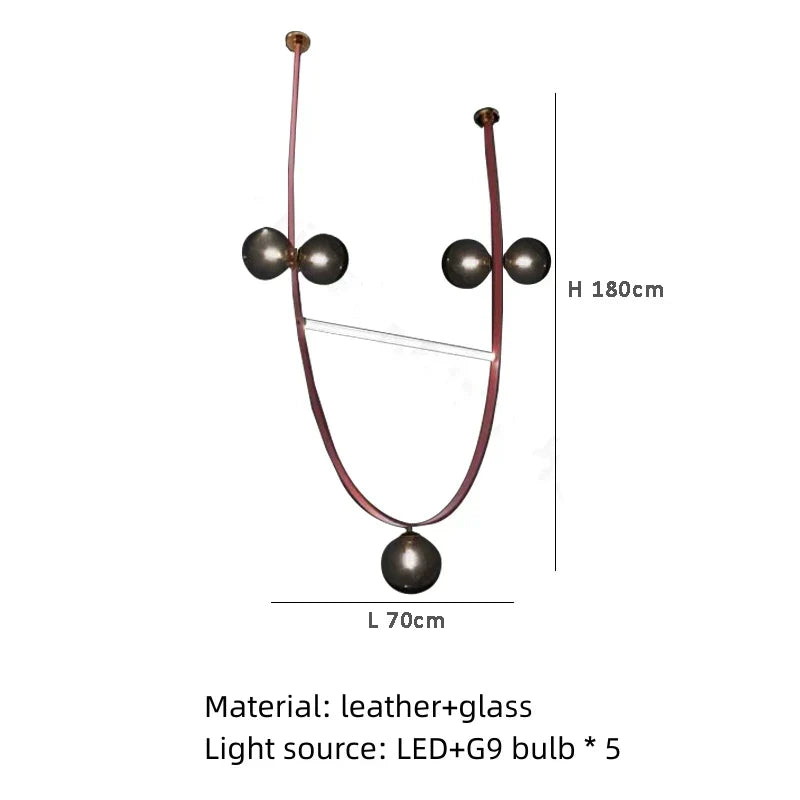 Leather Minimalist LED Lighting