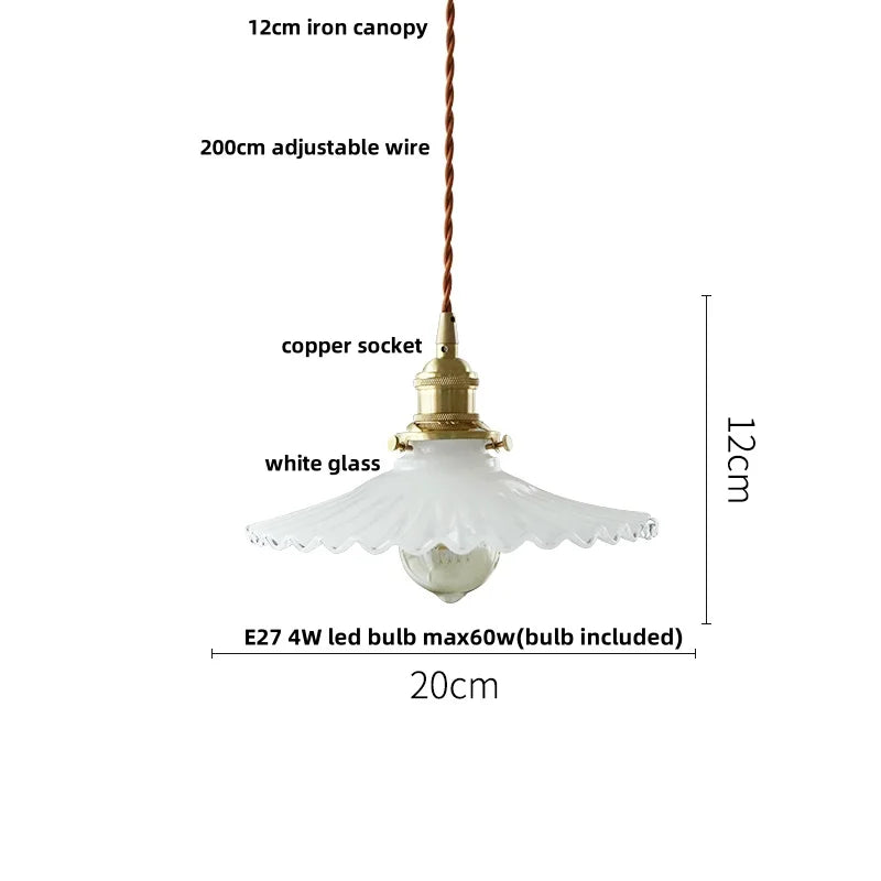 Green Adjustable Pendant Light