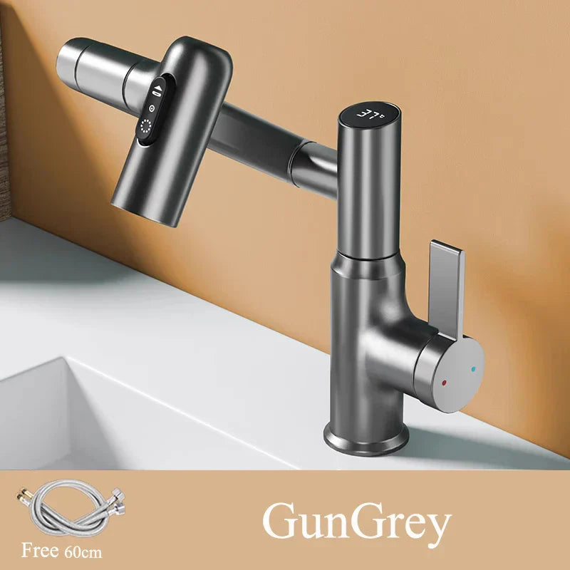 Chrome 360 LED Faucet
