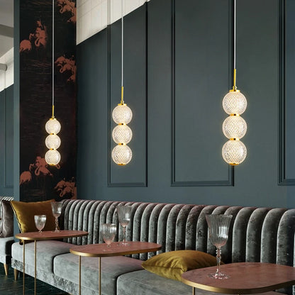 Acrylic Pendant Lights Adjustable Height