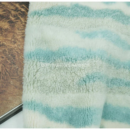 DecorBites™ Galaxy Inspired Jupiter Nebula Square Cushion Covers in Coffee Blue Gradient