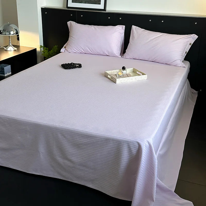 Cotton Satin Bed Sheet Set