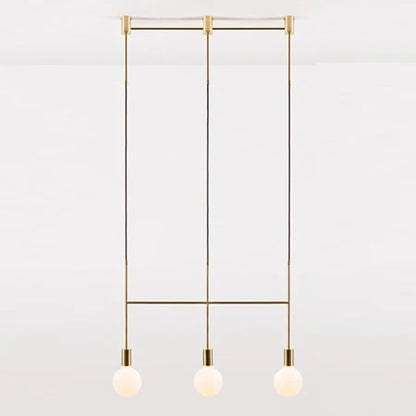 DecorBites™ Geometric Iron Pendant Lights for Dining Bedroom Cafe Indoor Decor