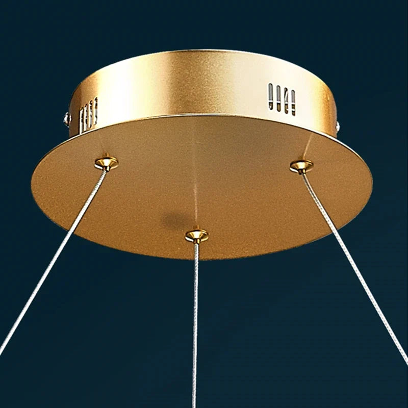 Crystal Round Chandelier Light