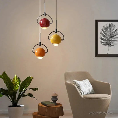 Modern Colorful Aluminum Mini Pendant Light