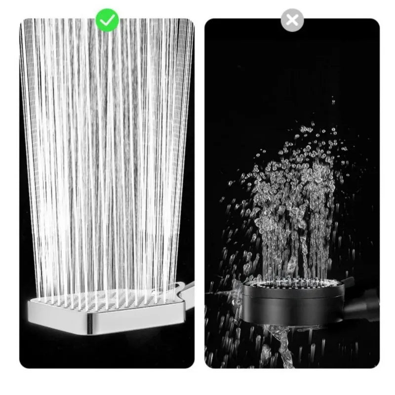 Chrome Rain Shower Head Single-Head High-Pressure