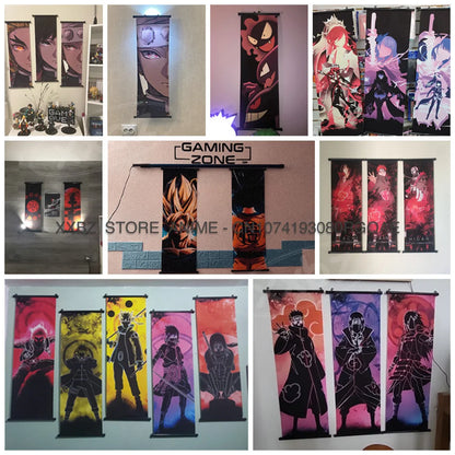 Anime Wall Art Canvas Scrolls