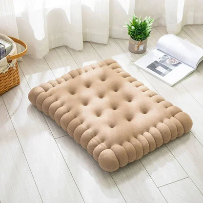 DecorBites™ Biscuit Sofa Cushion: Soft Chair Seat Cushion for Home Decor and Living Room