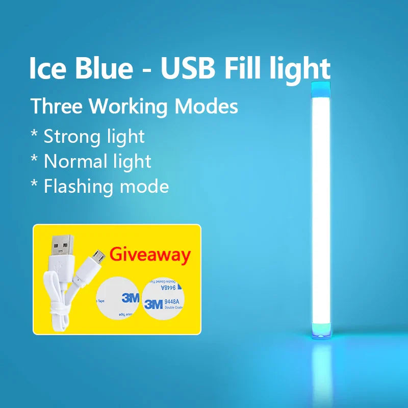Colorful LED Selfie Lamp