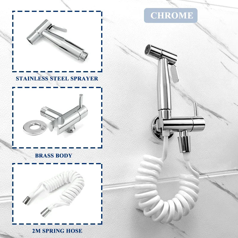 Gold Handheld Bidet Sprayer