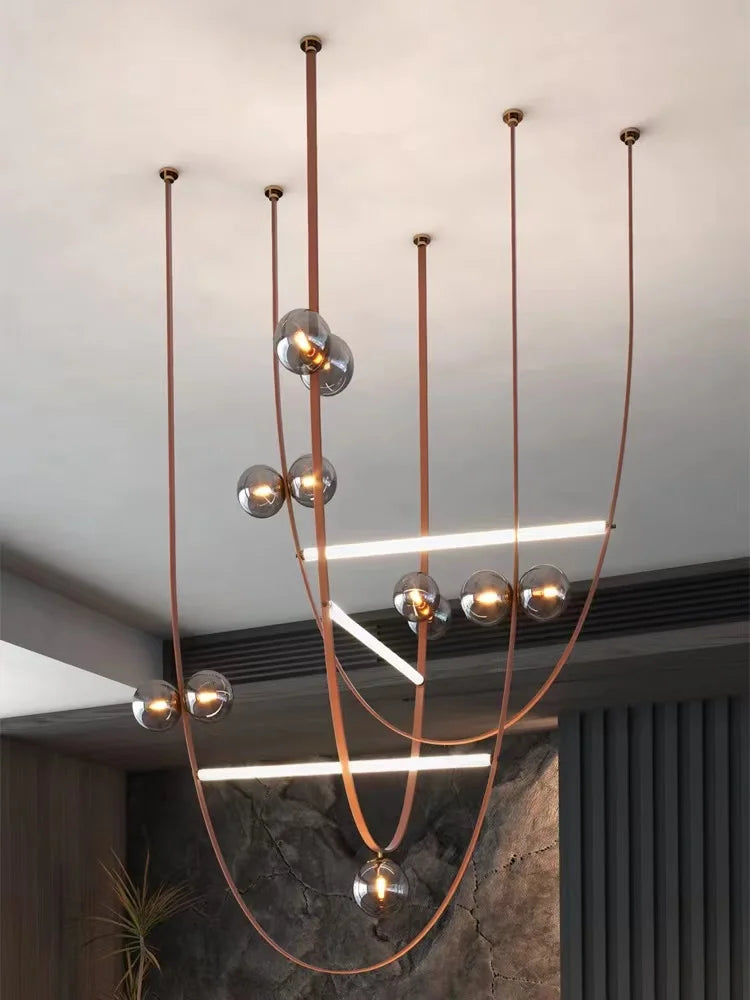 Leather Minimalist LED Lighting