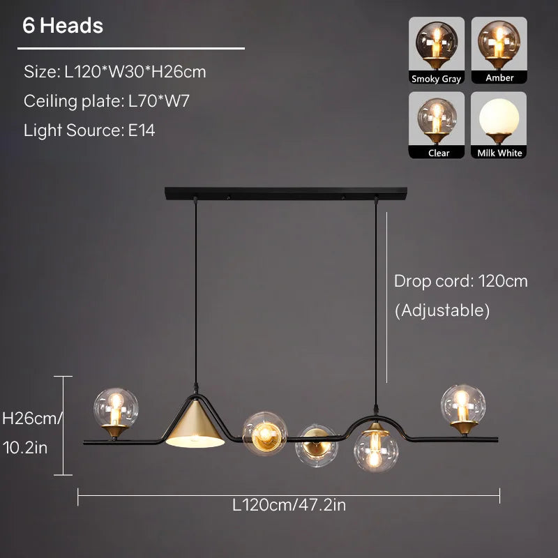 Brass Nordic Pendant Lamp