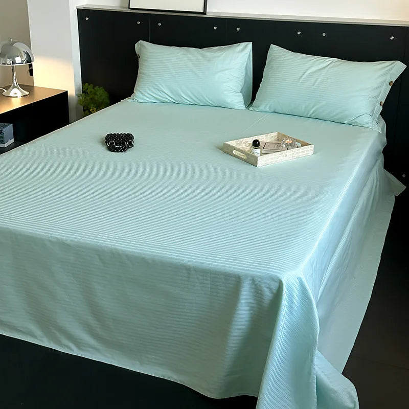 Cotton Satin Bed Sheet Set