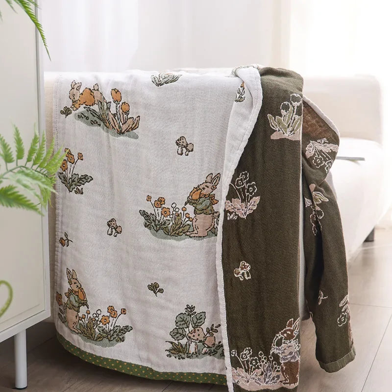 Cotton Cartoon Bath Towel