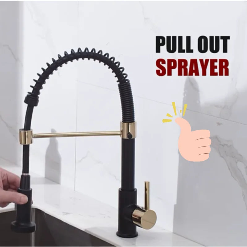 Chrome Gourmet Mixer Faucet