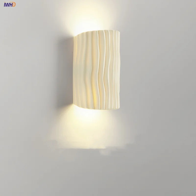 DecorBites™ Double LED Wall Lamp Sconce Modern Resin Bathroom Mirror Light