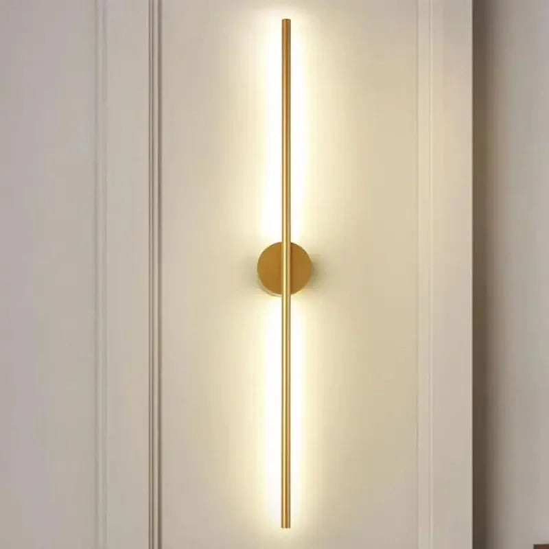 Aluminum LED Wall Sconce 100cm Foyer Design