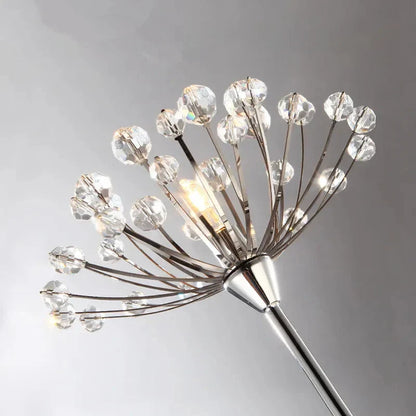 DecorBites™ Crystal Dandelion LED Floor Lamp for Living Room Bedroom Decor