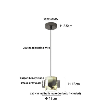 DecorBites™ LED Pendant Lamp Adjustable Wire Globe Hanging Light Fixtures