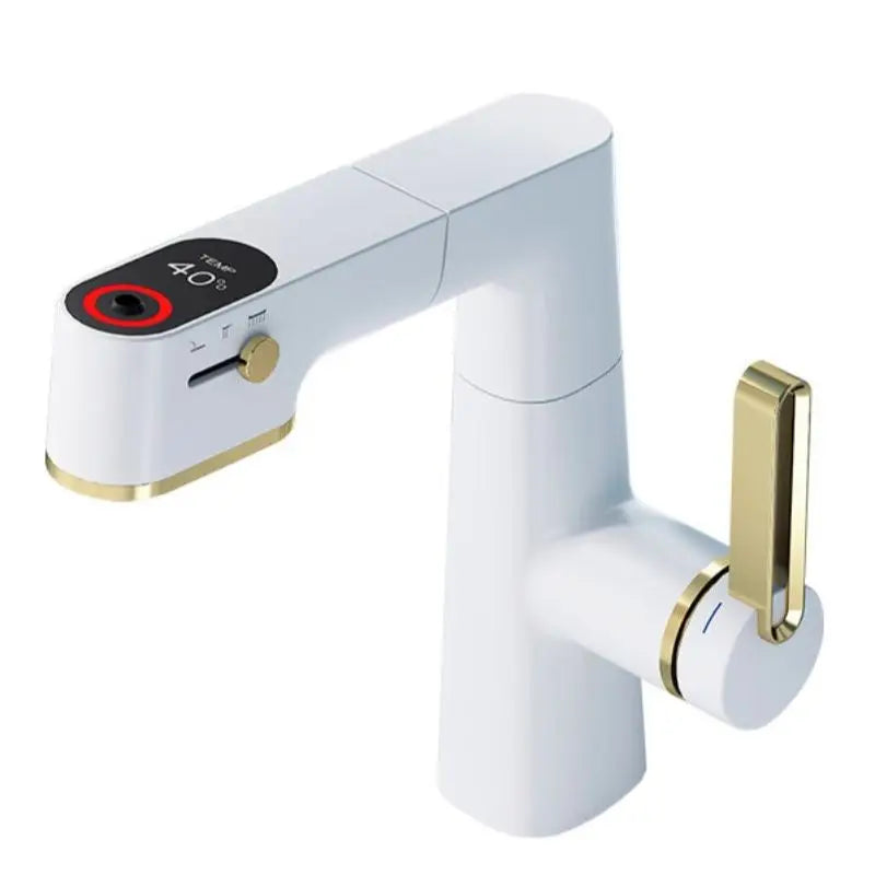 White Gold LED Faucet