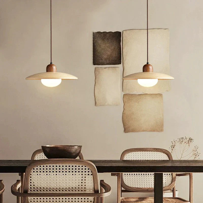 Bamboo Japanese Pendant Light