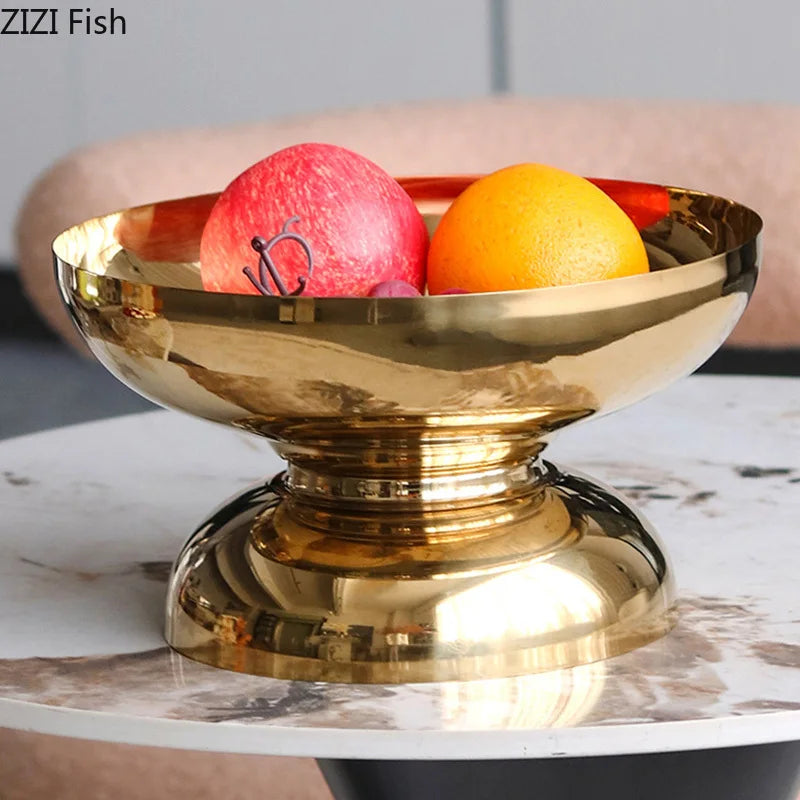 Metal High-Leg Bowl
