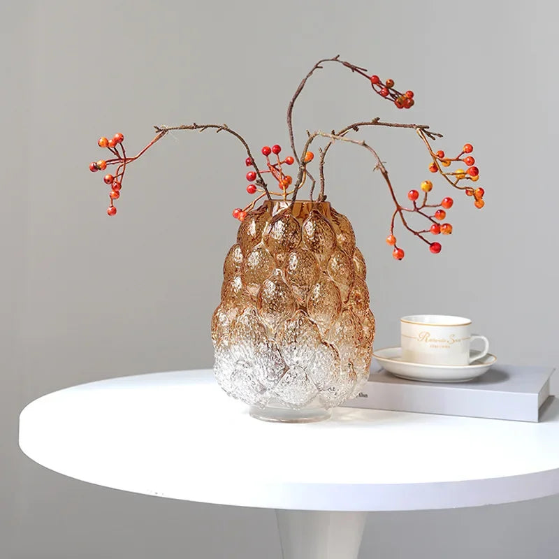 Gradient Glass Hydroponic Vase