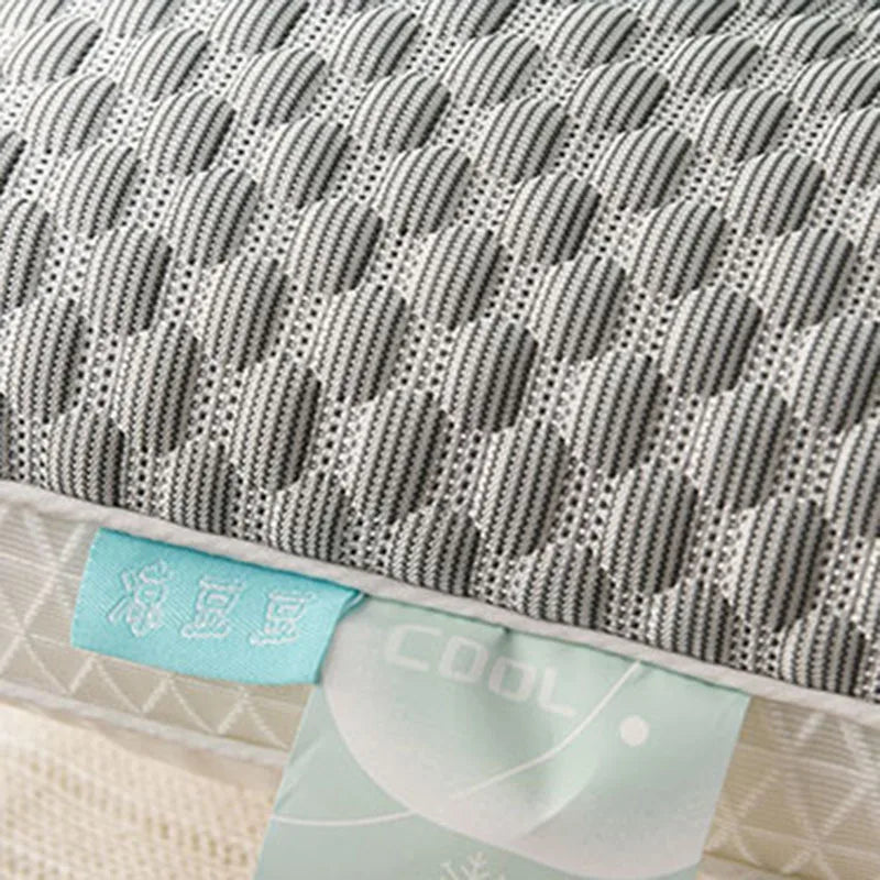 DecorBites™ Ice Rayon Cooling Pillow for Neck Health & Comfort