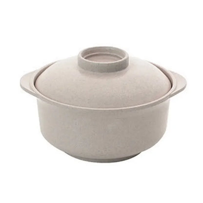 DecorBites™ Japanese Style Instant Noodle Rice Bowl with Lid - Healthy Tableware