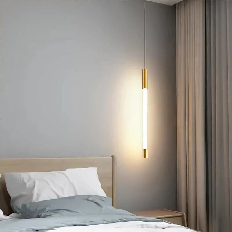 Gold Bar LED Wall Light