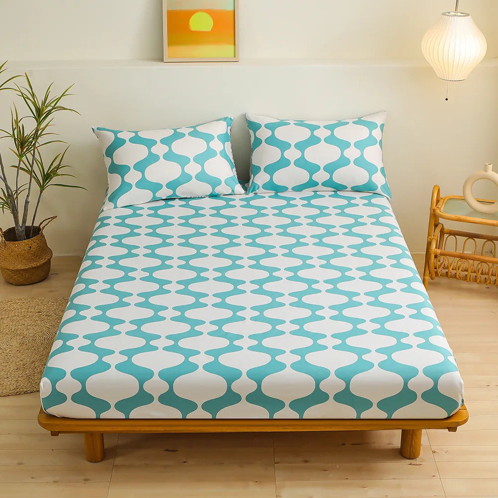 Gold Feather Bedding Set