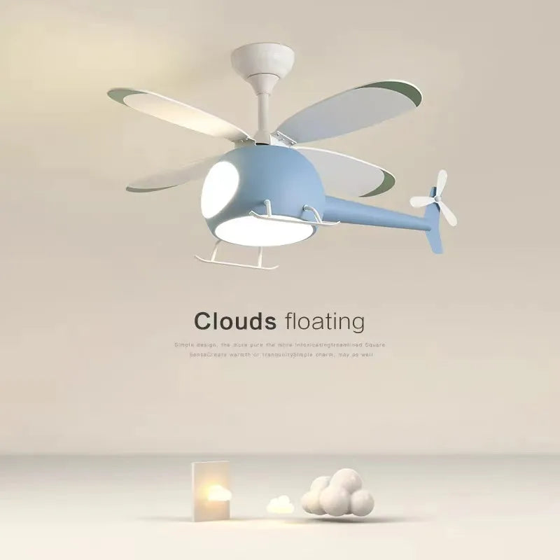 Nordic Helicopter Ceiling Fan
