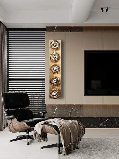 DecorBites™ Crystal Luxury Wall Lamp for Modern TV Background and Living Room Décor