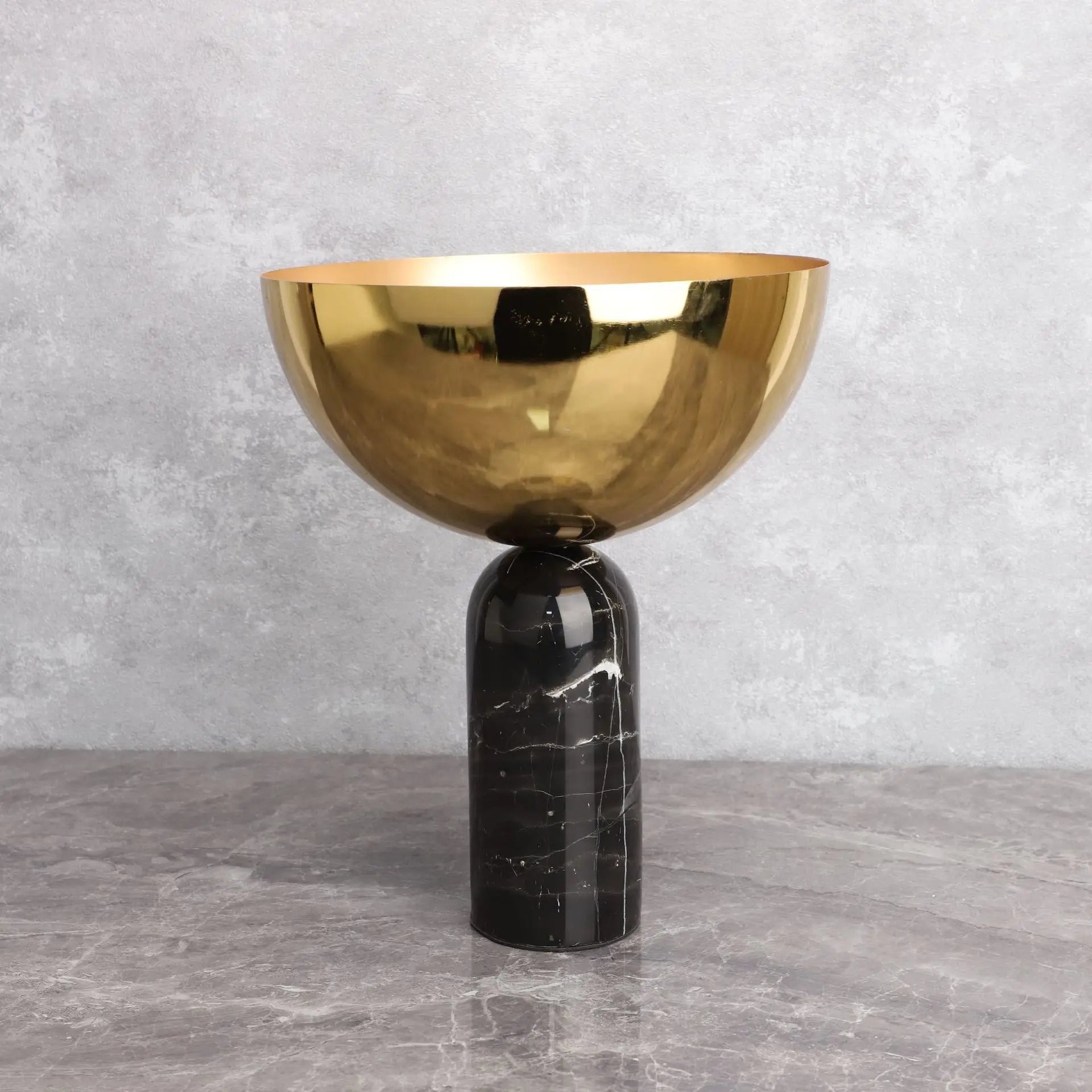 Gold Marble Fruit Bowl