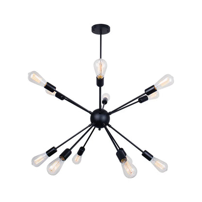 DecorBites™ Gold Satellite Pendant LED Ceiling Lamp for Modern Living Room & Kitchen Decor
