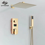 Gold Digital Shower Set