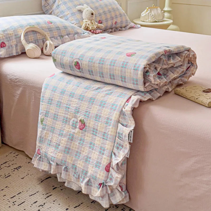 Cotton Patchwork Summer Quilt