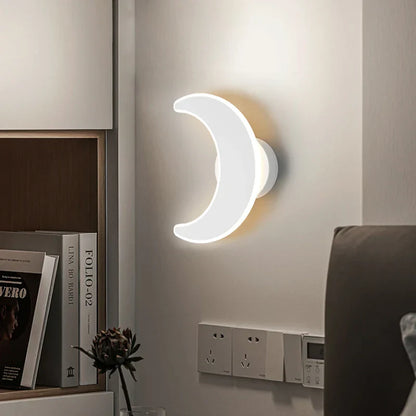 DecorBites™ LED Wall Sconces White Fixtures for Bedroom Aisle Bedside Table Closet Lighting