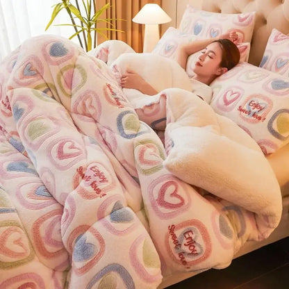 Wool Blanket Thick Warm Winter