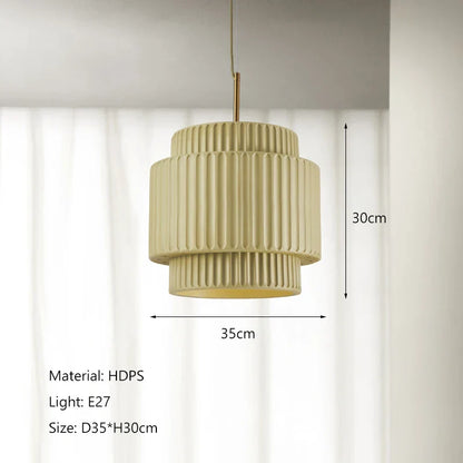 DecorBites™ Cream Wind LED Chandelier: Nordic Minimalist Wabi Sabi Style for Dining Room, Bedroom & Bar