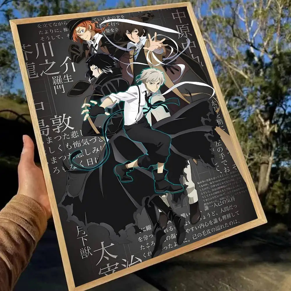 Anime Poster Self-adhesive Wall Decor