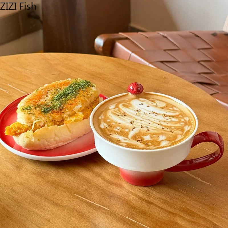Colorful Ceramic Cup Set