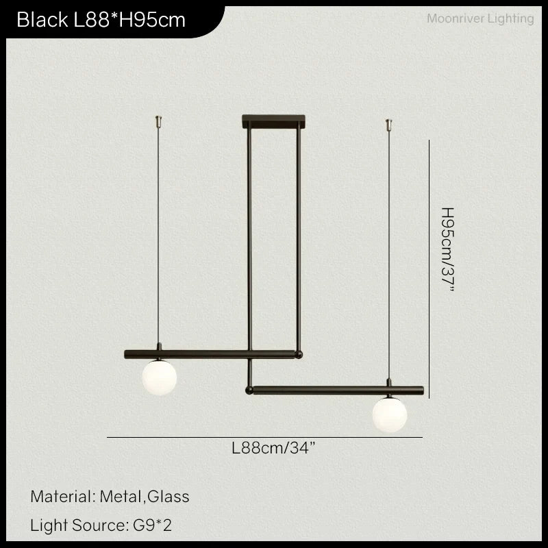 Minimalist Linear Pendant Light