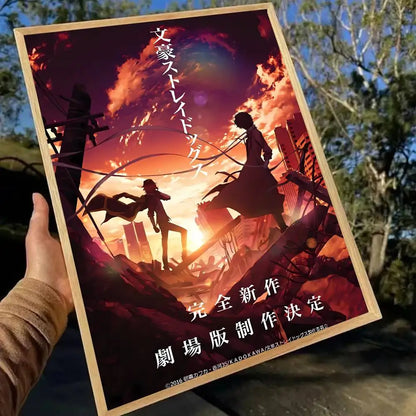 Anime Poster Self-adhesive Wall Decor